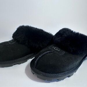 UGG Women's Black Coquette Slippers sz7